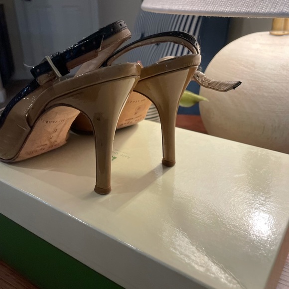 Kate spade camel peep toe in size 5. - Picture 2 of 2
